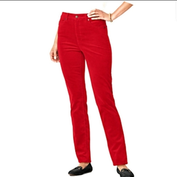 Talbots Pants - Talbots Heritage Red Corduroy Pants Sz 16P